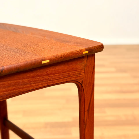 Swedish side table in teak by Yngve Sandström for AB Seffle Möbelfabrik