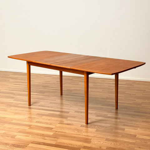 Dining table in teak, 1950s-60s, Sweden