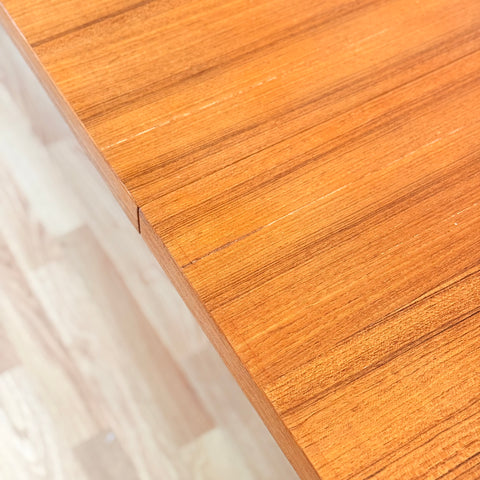 Swedish dining table in teak