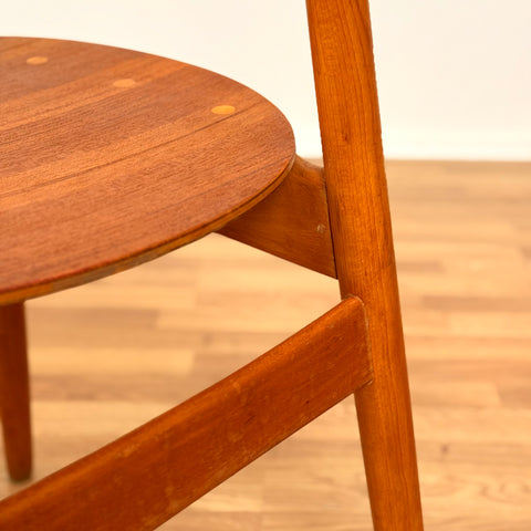 Swedish set of 4 dining chairs by Sven Erik Fryklund for Hagafors Stolfabrik