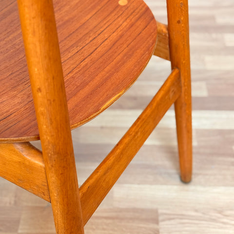 Swedish set of 4 dining chairs by Sven Erik Fryklund for Hagafors Stolfabrik