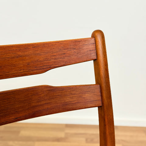 Set of 4 dining chairs in teak & beech by Findahl, 1950s-60s, Denmark