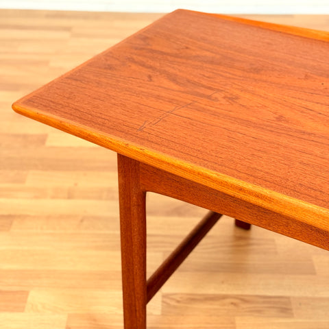 Swedish coffee table in teak by Folke Ohlsson