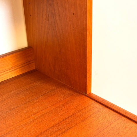 Bookshelf in teak by B. Fridhagen for Bodafors, 1960s-70s, Sweden