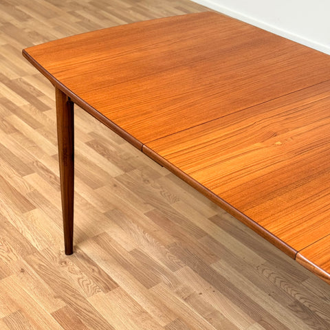 Swedish dining table in teak by Svante Skogh for Abra möbelfabrik AB