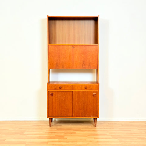 Swedish bookshelf in teak