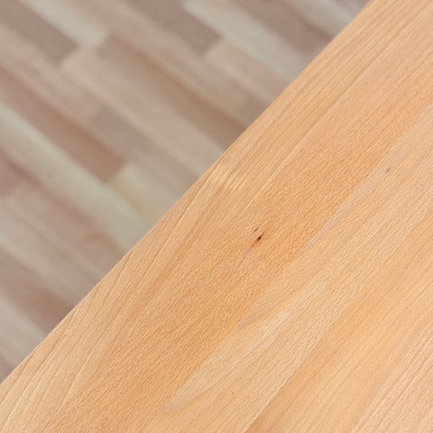 Danish rectangular dining table in beech