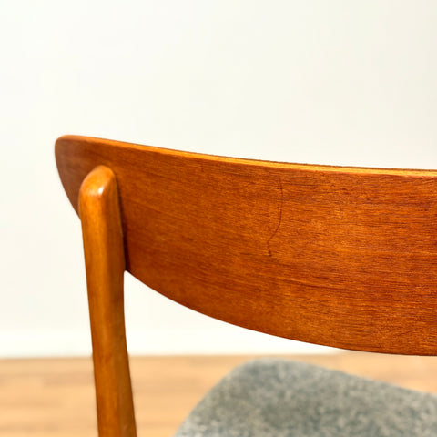 Dining chairs in teak & beech model 210 by Farstrup