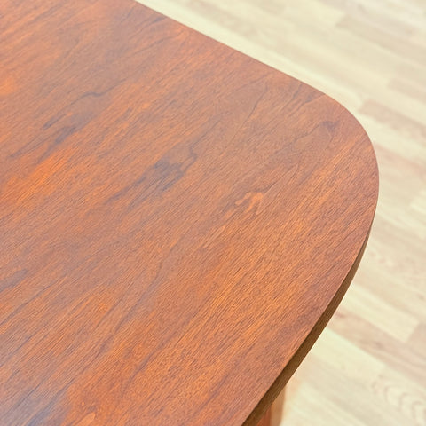 Swedish oval dining table in walnut