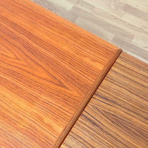 Danish dining table with in teak