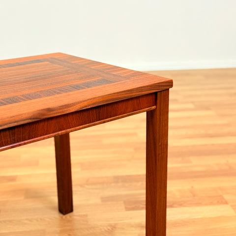 Swedish coffee table in walnut