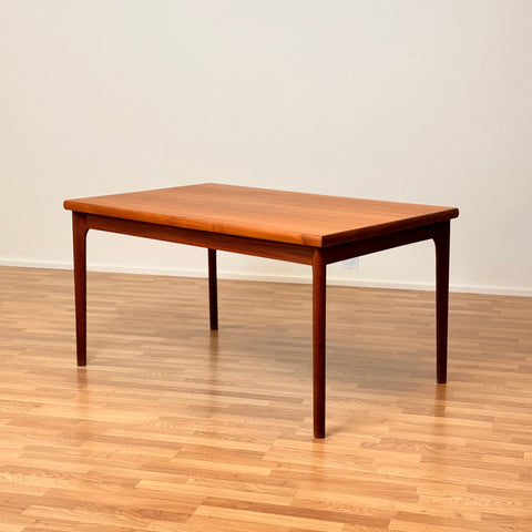 Danish dining table in teak by Henning Kjærnulf for Vejle furniture factory