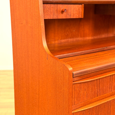Danish secretary desk in teak