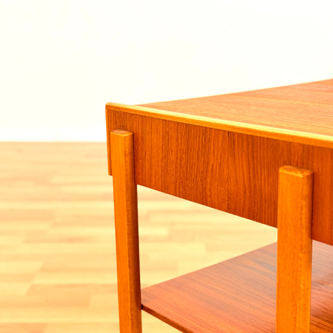 Swedish bedside tables in teak