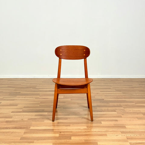 Swedish set of 4 dining chairs by Sven Erik Fryklund for Hagafors Stolfabrik