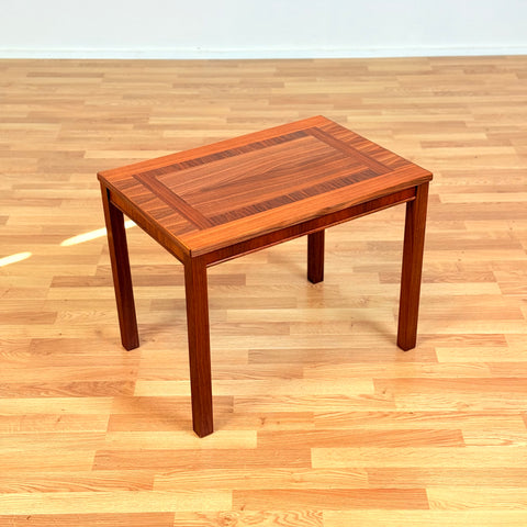 Swedish coffee table in walnut