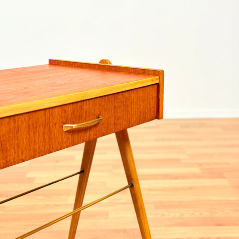 Swedish bedside tables in teak
