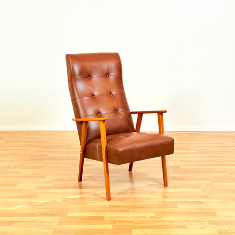 Swedish armchair in beech