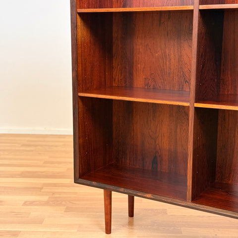 Danish bookshelf in Santos rosewood