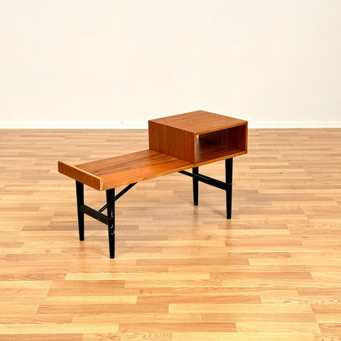 Swedish hall table in teak