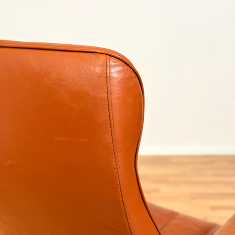 Norwegian armchairs in leather and chrome by Ekorners, Stressless