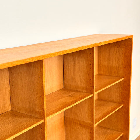Reserved Swedish bookshelf in oak