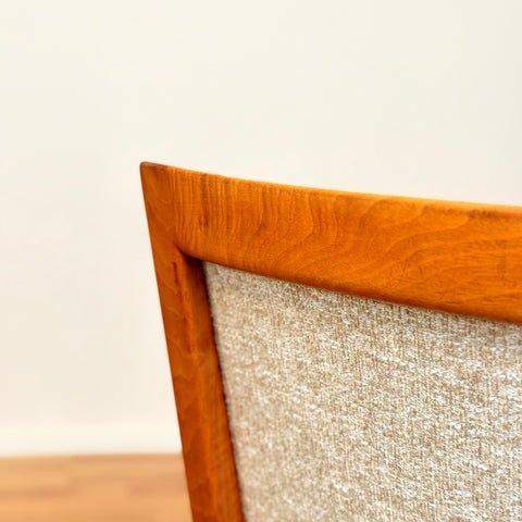 Swedish dining chairs in teak by Bertil Fridhagen for Bodafors