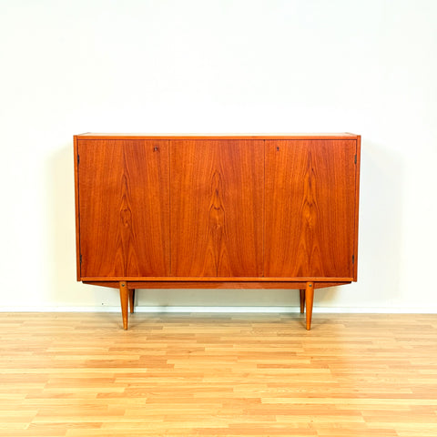 Swedish highboard in teak