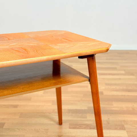 Swedish coffee table in birch