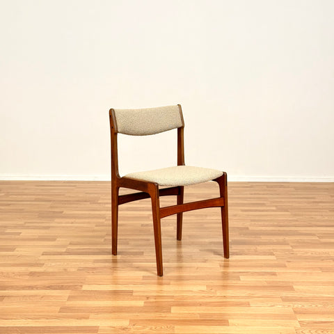 Dining chairs in teak by Erik Buch