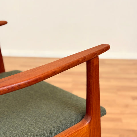 Danish armchair by Henning Kjærnulf for Sorø Stolefabrik