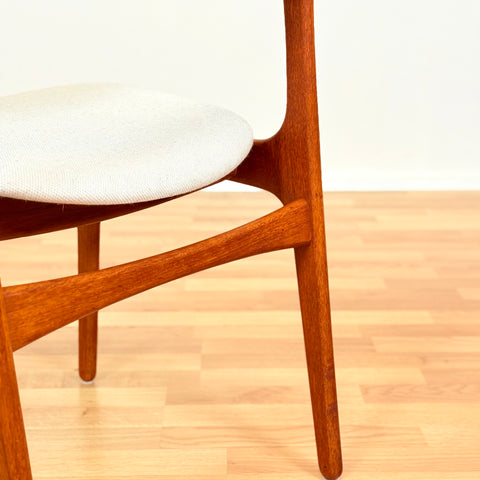 Danish set of 4 dining chairs by Erik Buch for O.D. Møbler
