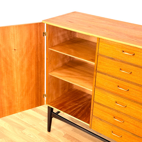 Swedish highboard in teak
