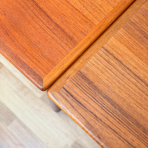 Dining table in teak, 1950s-60s, Denmark