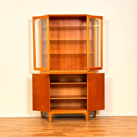 Bookshelf "Undantaget in cherry by Carl Malmsten for Åfors Möbelfabrik AB, 1960s-70s, Sweden