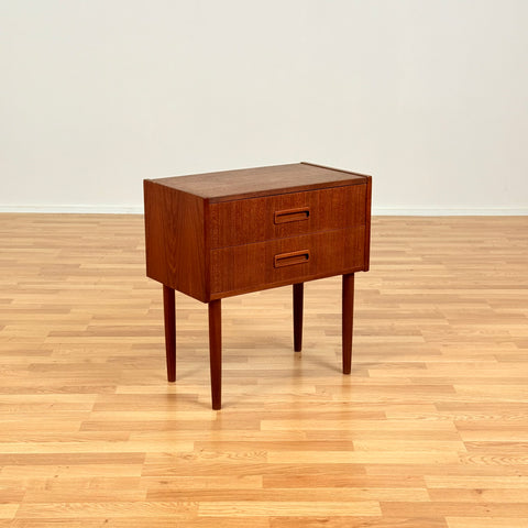 Danish chest of drawers in teak by Kjeld Bundgard
