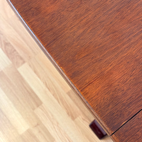 Oval dining table in mahogany by Farstrup, ca. 1980s, Denmark