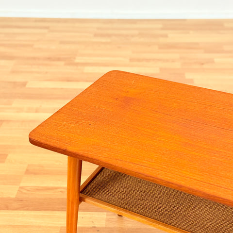 Swedish coffee table in teak