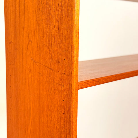 Swedish bookshelf in teak by Ulferts Tibro