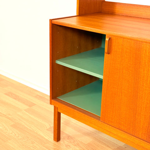Swedish bookshelf in teak by Bertil Fridhagen for Bodafors