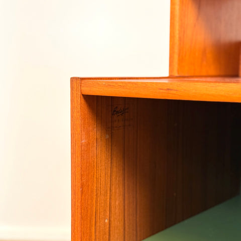 Swedish bookshelf in teak by Bertil Fridhagen for Bodafors