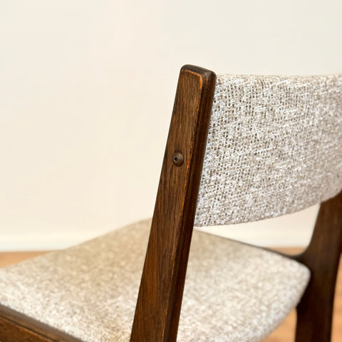 Danish dining chairs in oak by Farstrup