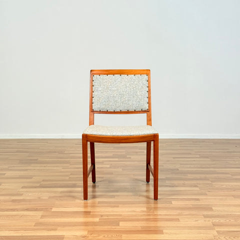 Swedish dining chairs in teak by Bertil Fridhagen for Bodafors