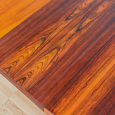 Danish round dining table by Kai Kristiansen for Feldballes Furniture Factory