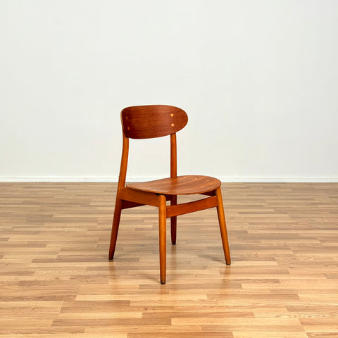 Swedish set of 4 dining chairs by Sven Erik Fryklund for Hagafors Stolfabrik