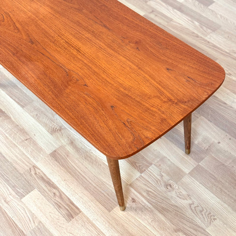 Swedish coffee table in teak