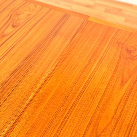 Danish rectangular dining table in teak