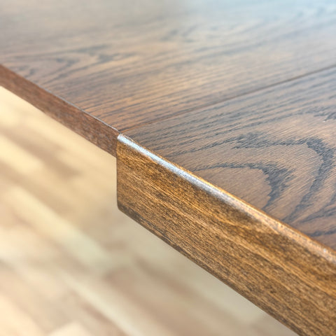 Round dining table in oak, 1950s-60s, Denmark