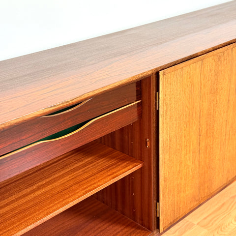 Danish sideboard in Santos rosewood by Omann Jun A/S