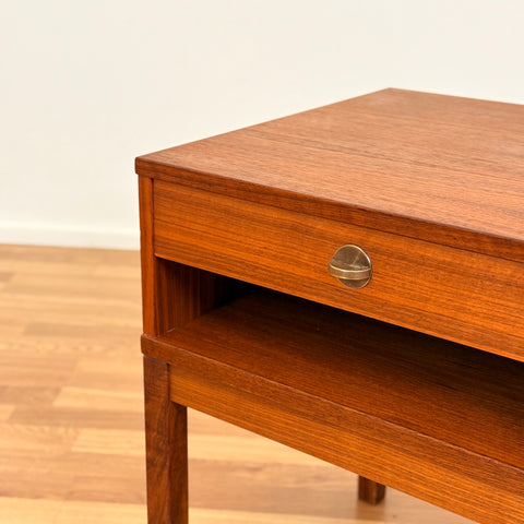 Hall bench in teak, 1950s-60s, Denmark